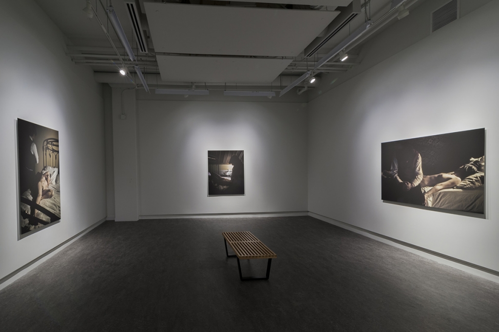 Natascha Neiderstrass: L’Affaire de Camden Town, installation view at Galerie Occurrence (2014). Images courtesy the artist. Installation photos: Mathieux Proulx.