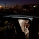 Cape Town, South Africa – March 3, 2013: Nazeera Nicolas cries in the car after leaving her wedding ceremony before heading to her new home at her husband’s parents’ home. Nazeera grew up in a Christian home and married a Muslim man, which is common in the area.
